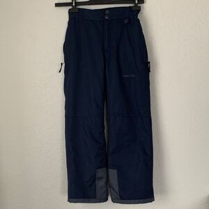 Arctix Kids Snow Pants w/ Reinforced  Elastic Waist Back Navy Size M